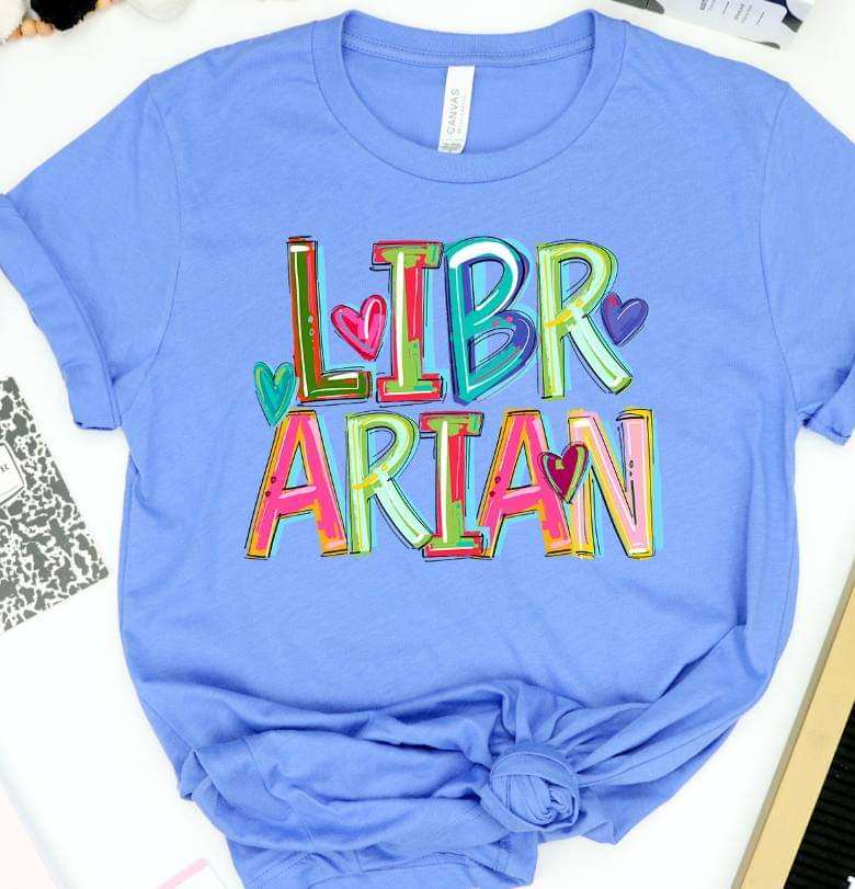Librarian cherry words (S&G) 41214 DTF TRANSFER