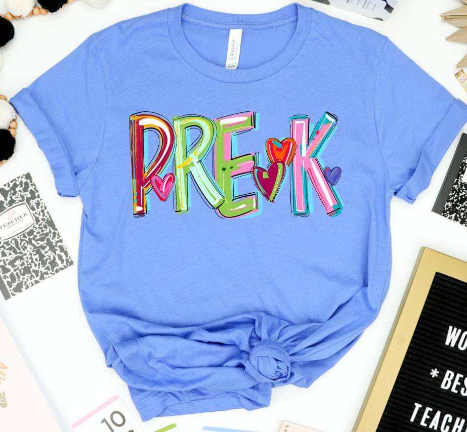 Pre-k cherry words (S&G) 41198 DTF TRANSFER