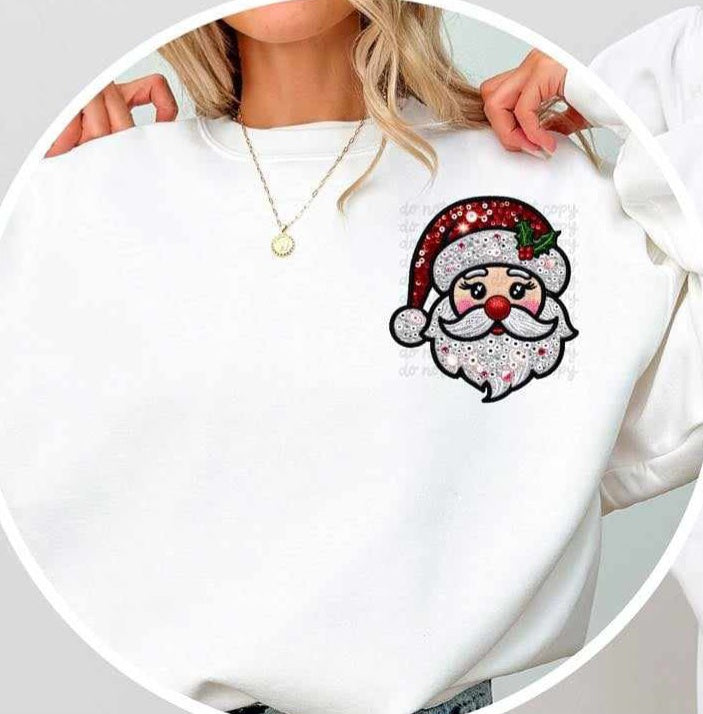 sequin santa exclusive 41524 DTF transfer