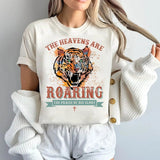 The heavens are roaring tigers 41922 DTF transfer