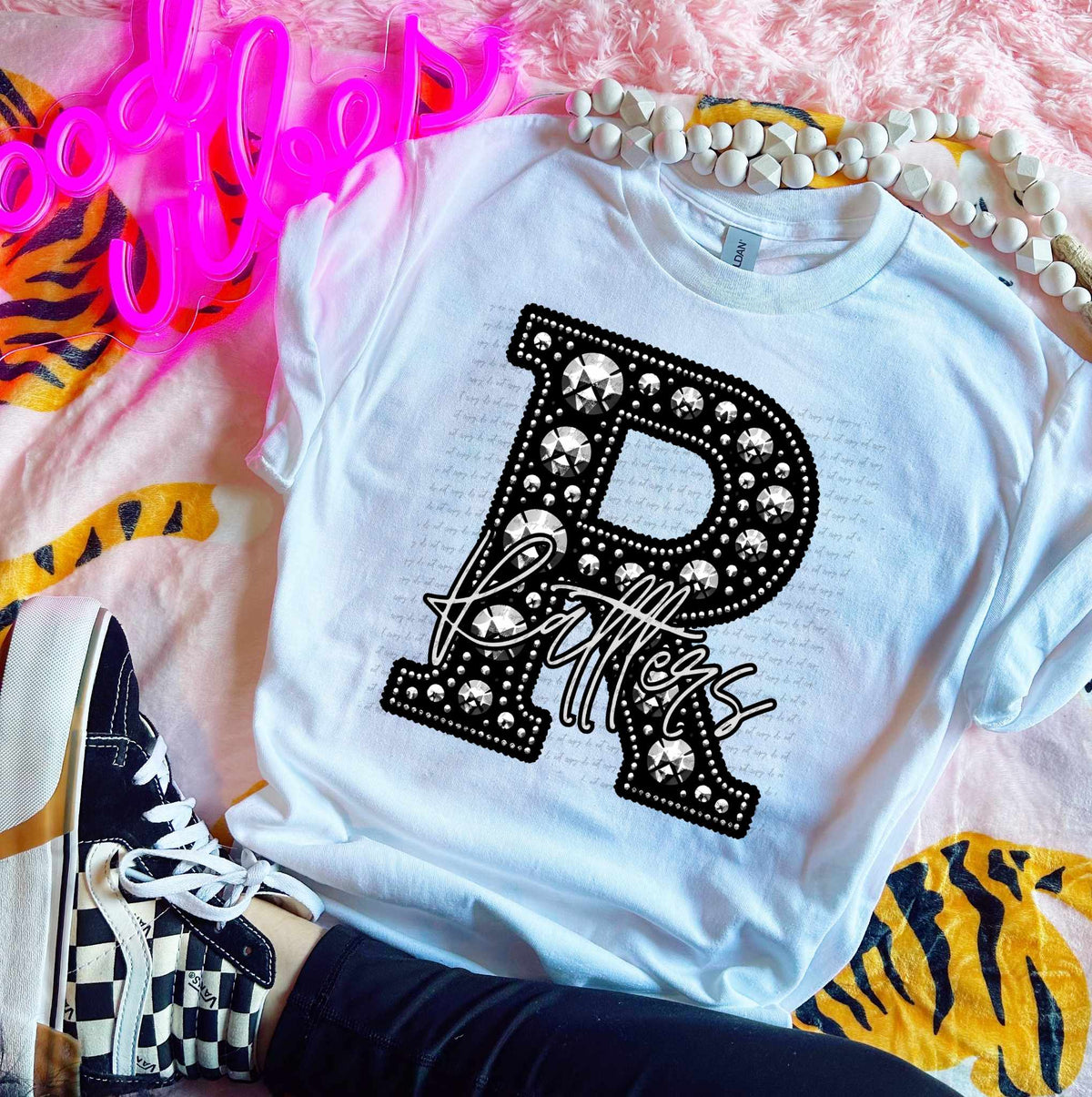 R rattlers rhinestone (CITY) 41387 DTF TRANSFER