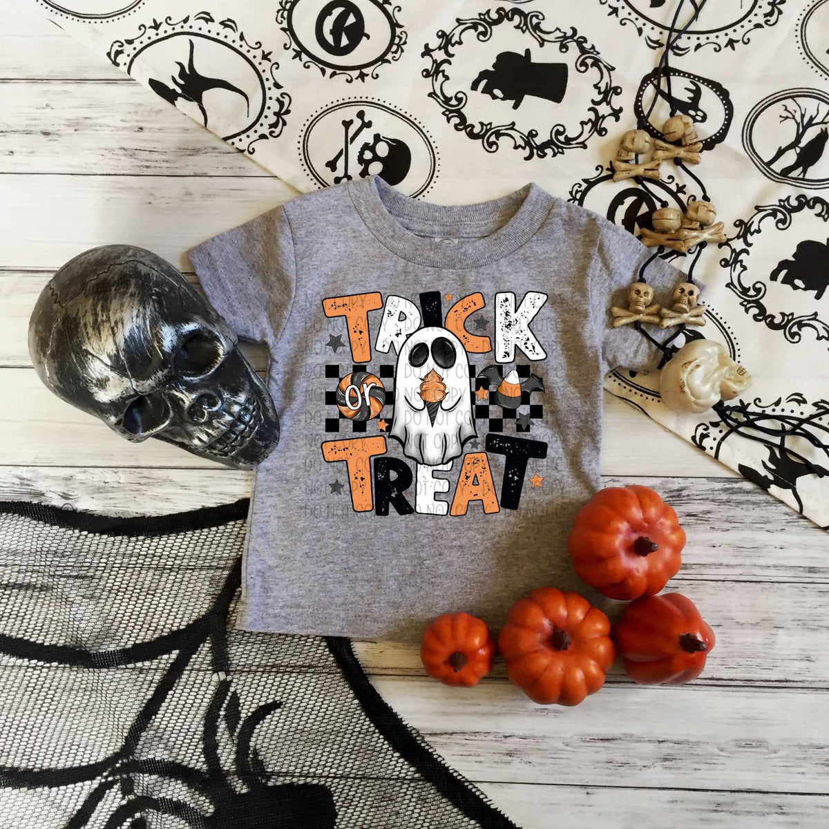 Trick or treat ghost (SW)  39984 DTF transfer