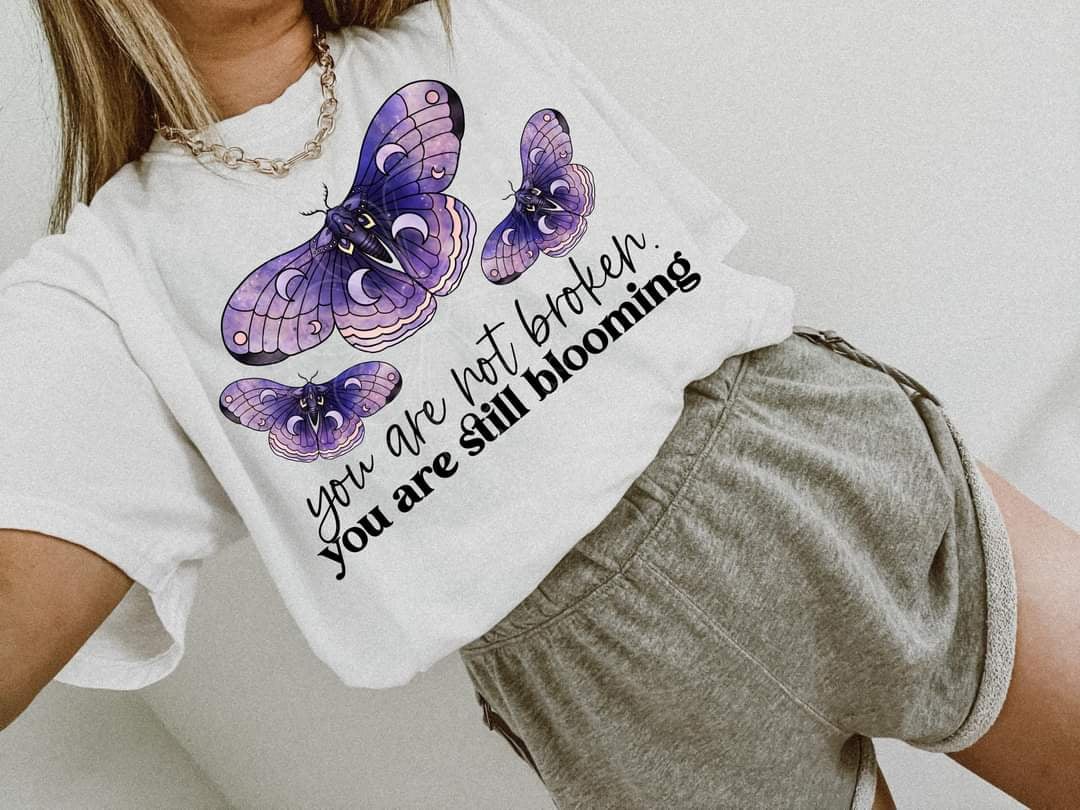 You are not broken you are still bloomimg (LYTTLE) 43252 DTF transfers