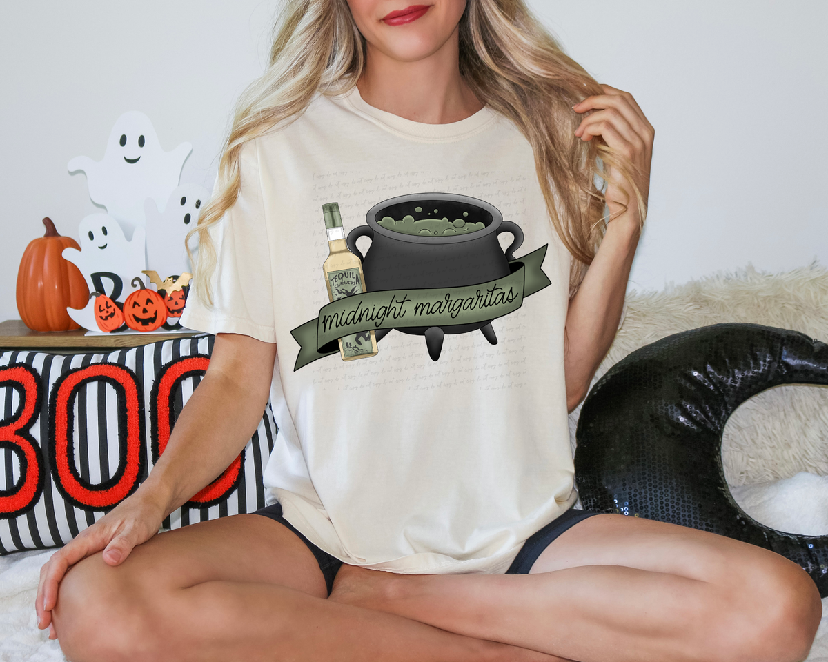 Midnight Margaritas Bottle and Cauldron 115519 DTF transfer