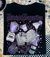 Midnight Margaritas Purple (Back Print) 57056 DTF transfer