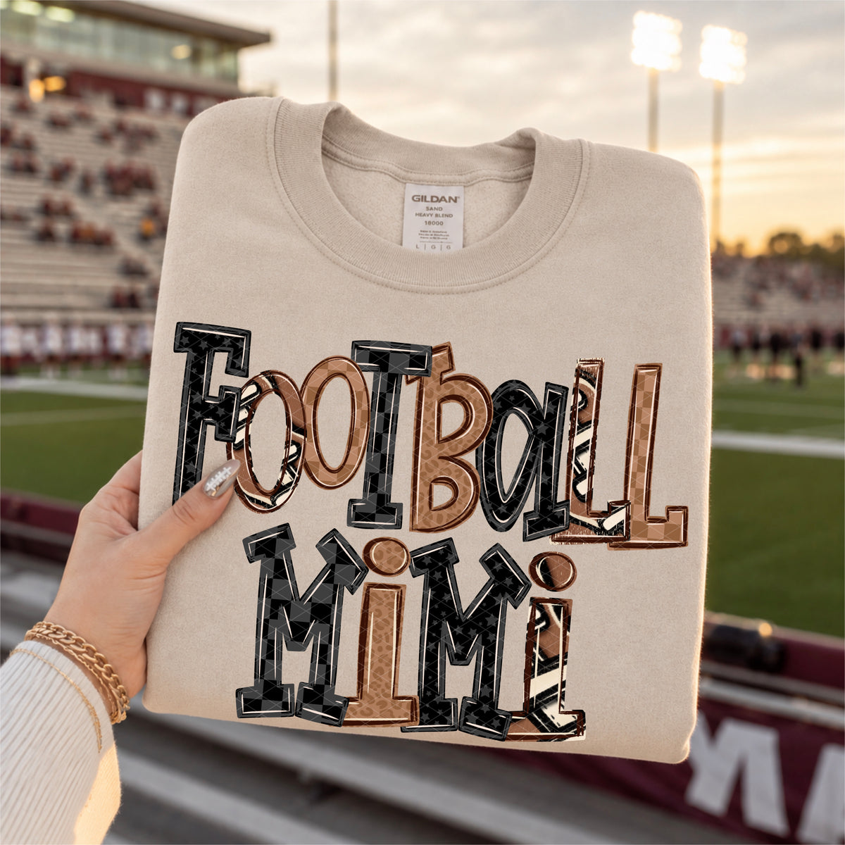 Football mimi doodle (SDD) DTF Transfer