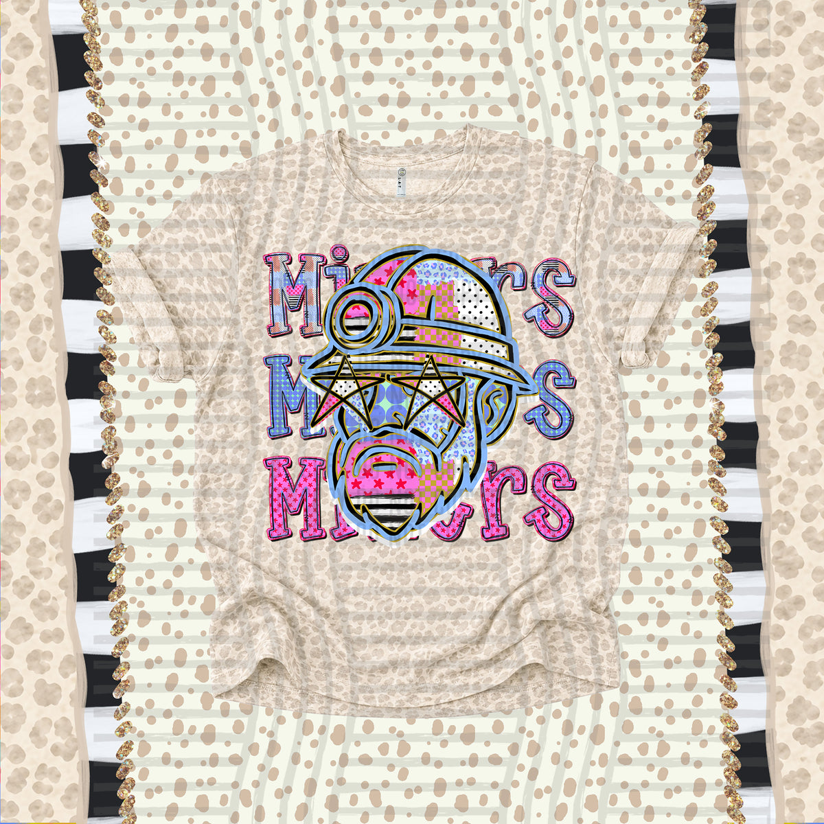 Miners-Dolly Doodle Print (Caplinger) DTF Transfer