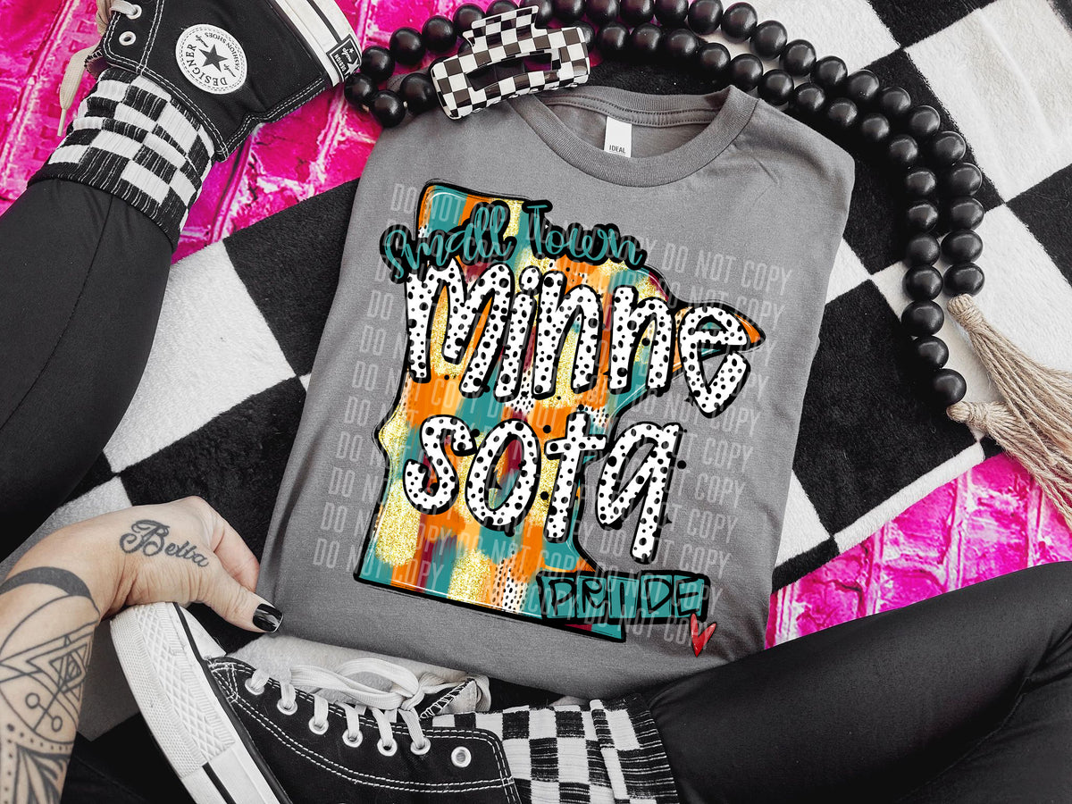 Minnesota Small Town Pride Stone 63232 DTF transfer