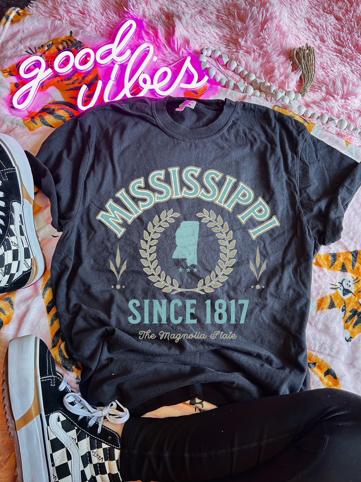 Mississippi Since 1817 The Magnolia State 111516 DTF transfer