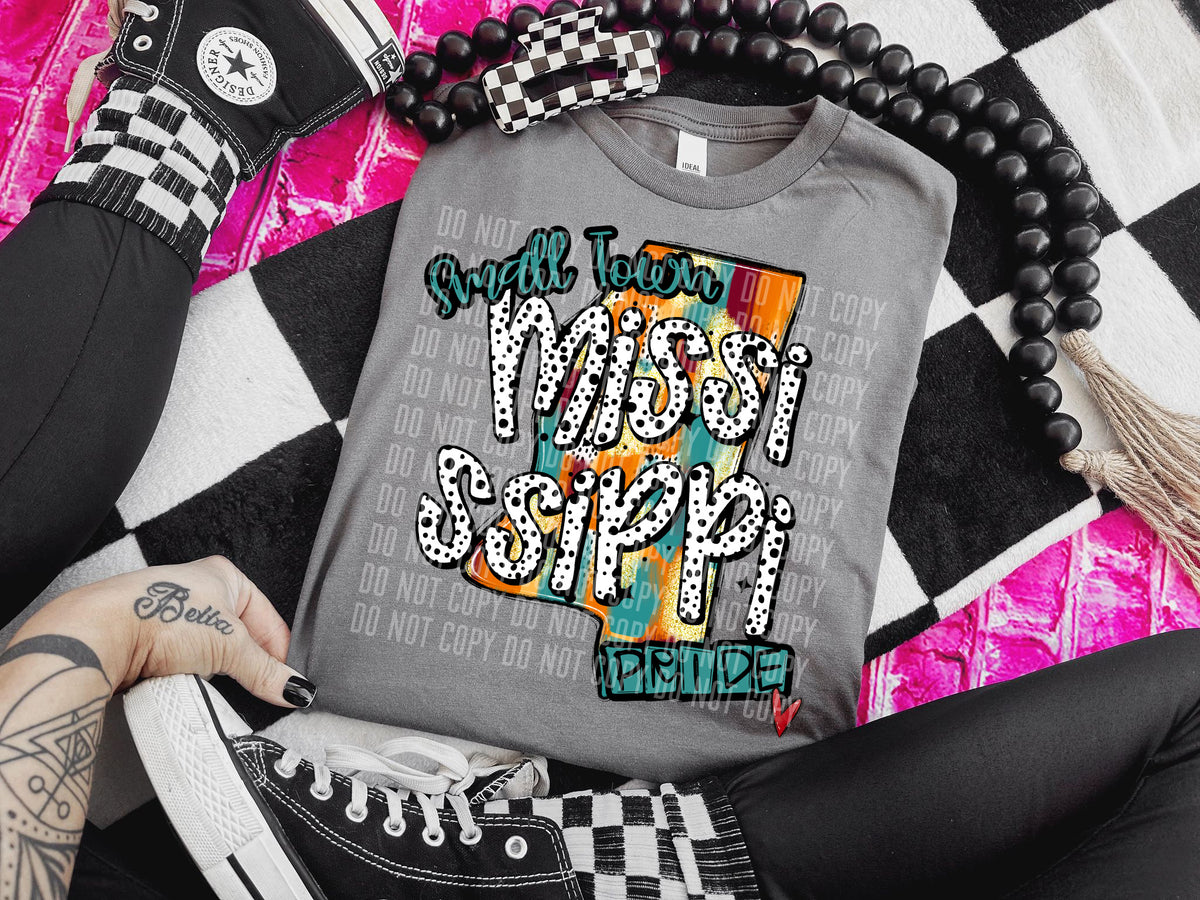 Mississippi Small Town Pride Stone 63233 DTF transfer