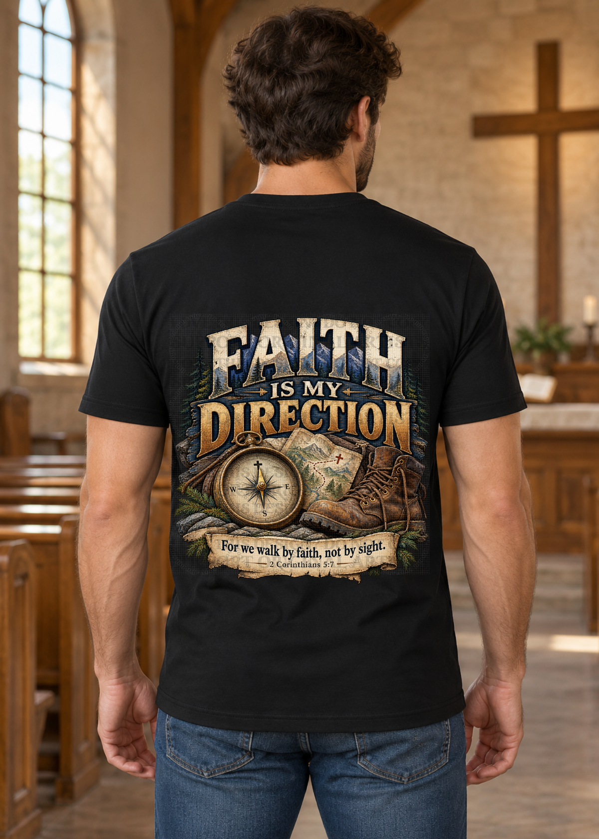 Faith is my direction DTF Transfer