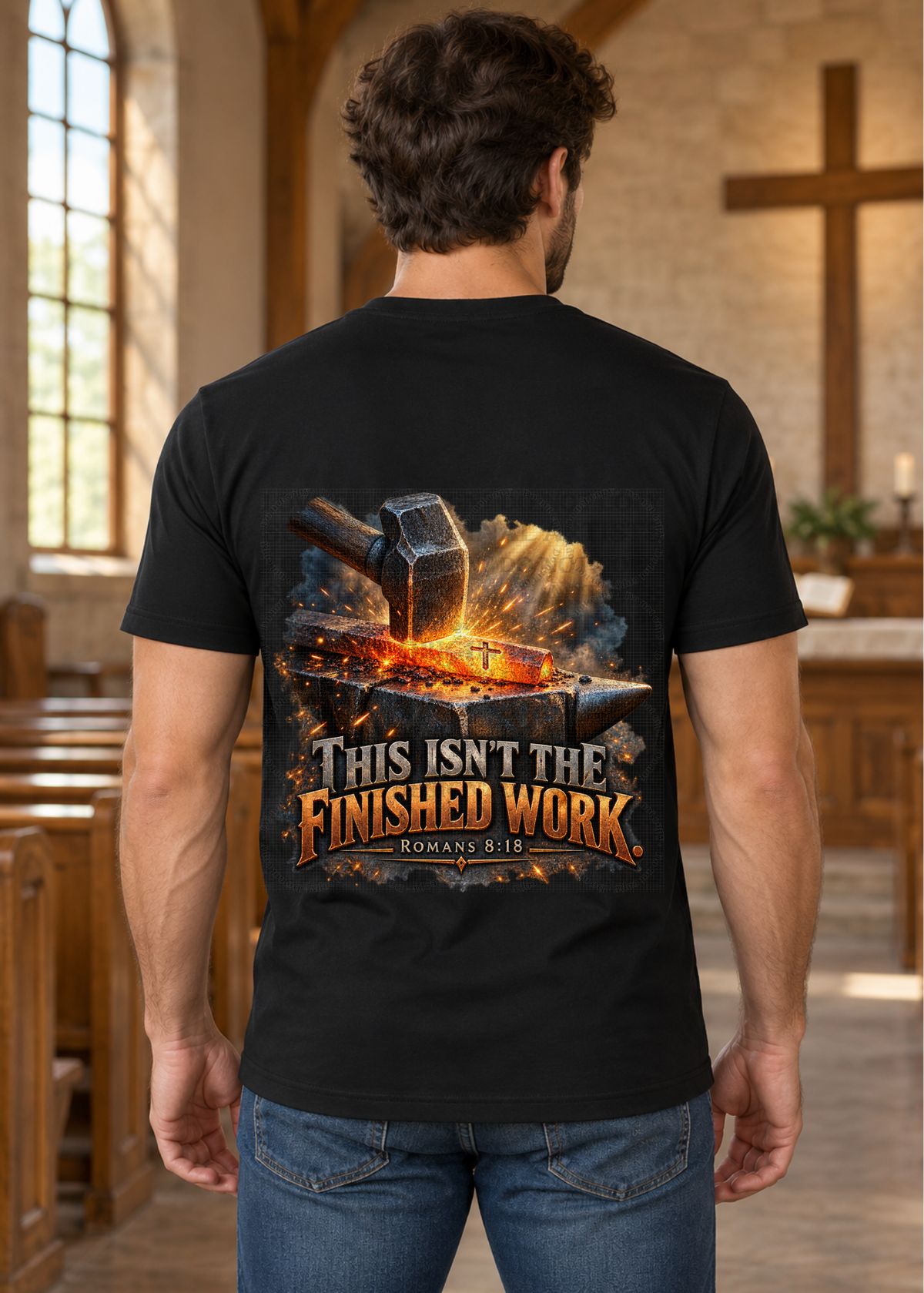 This isn't the finished work DTF Transfer