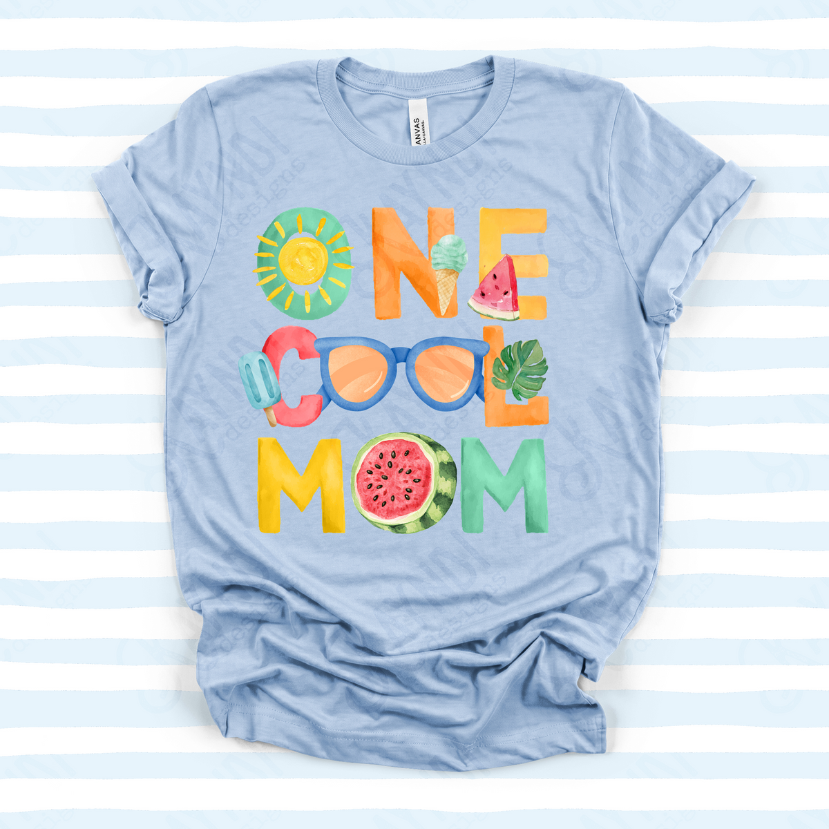 One cool mom fruit (Kayndi) DTF Transfer