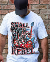 Small town rebel male version 583 DTF TRANSFER