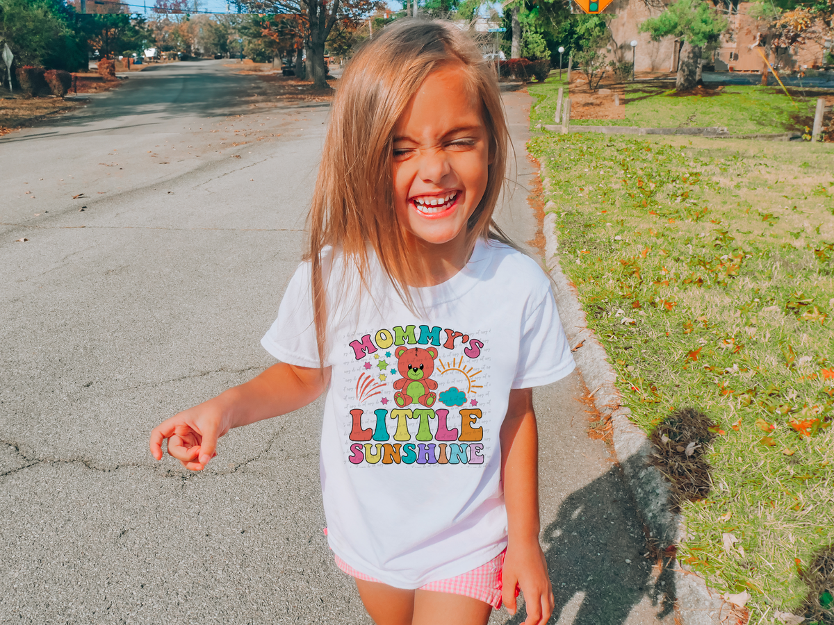 Mommy's Little Sunshine Bear 76548 DTF Transfer