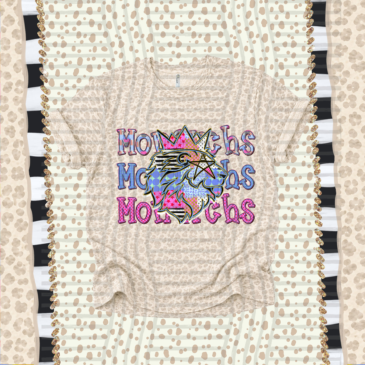 Monarchs-Dolly Doodle Print (Caplinger) DTF Transfer