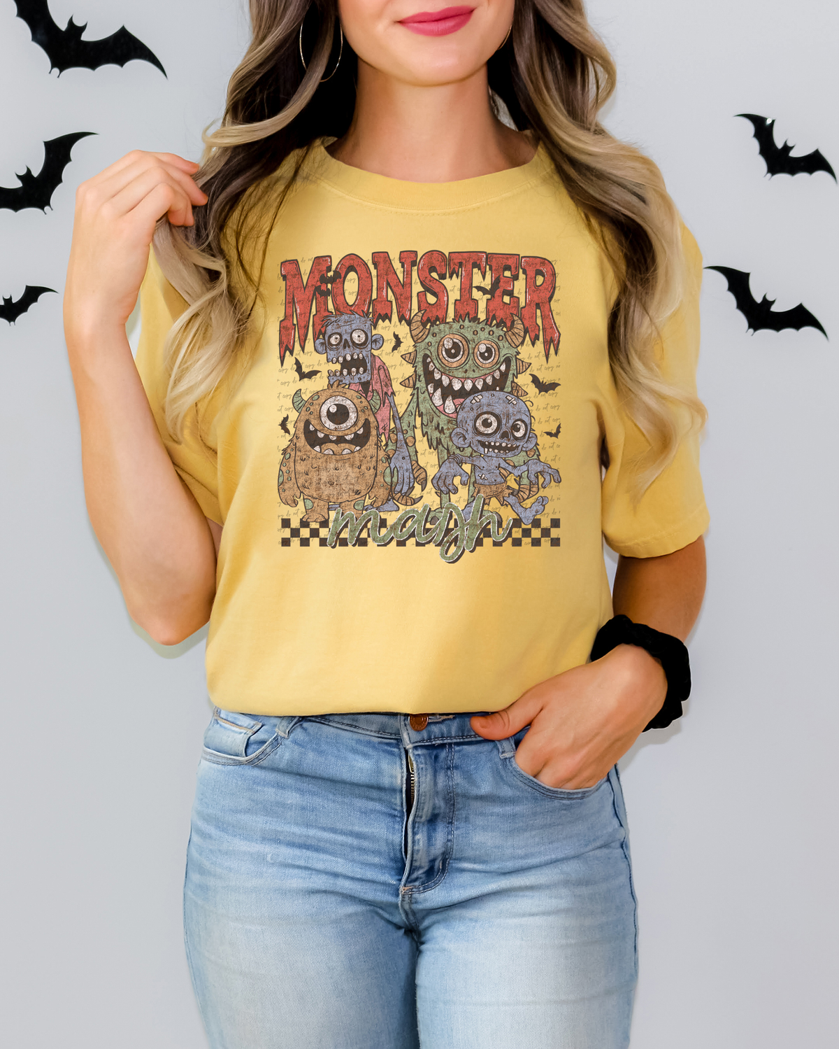 Monster Mash Stained 89018 DTF Transfer