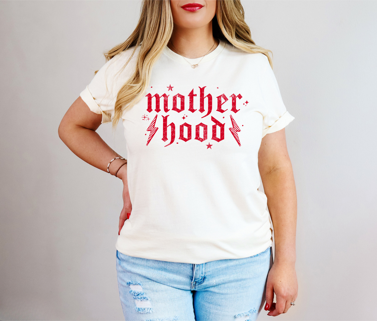 Mother Hood Red Grunge 86724 DTF Transfer