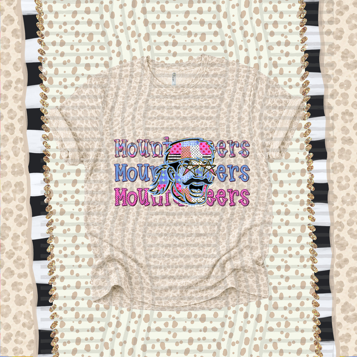 Mountaineers-Dolly Doodle Print (Caplinger) DTF Transfer