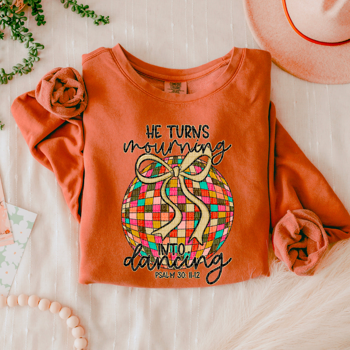 He Turns Mourning Into Dancing (SDD) DTF Transfer