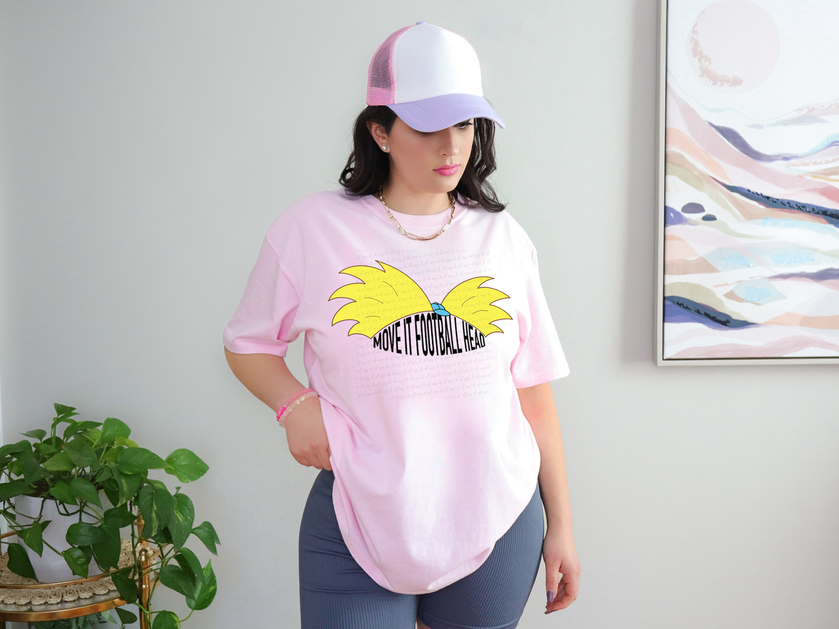 Move It Football Head 115325 DTF Transfer