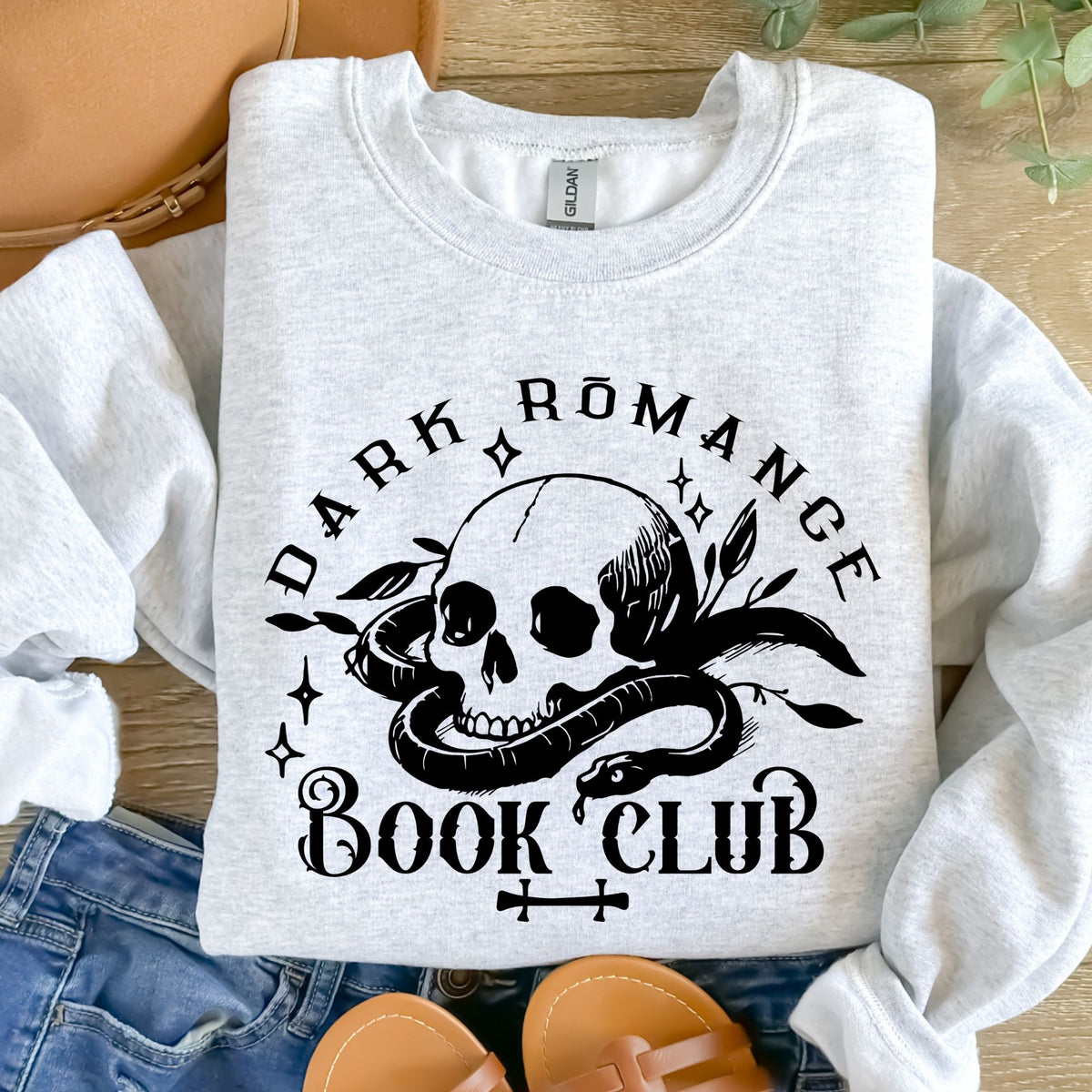 Dark Romance Book Club Black-38491-DTF transfer