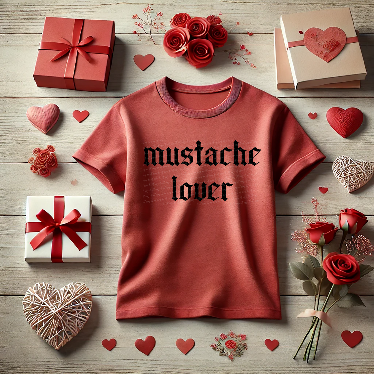 Mustache Lover - Black Gothic 86236 DTF Transfer