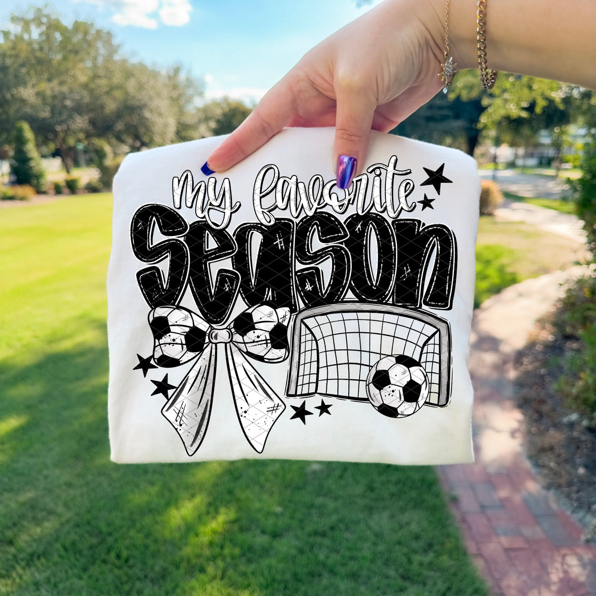 Soccer my favorite season (SDD) DTF Transfer