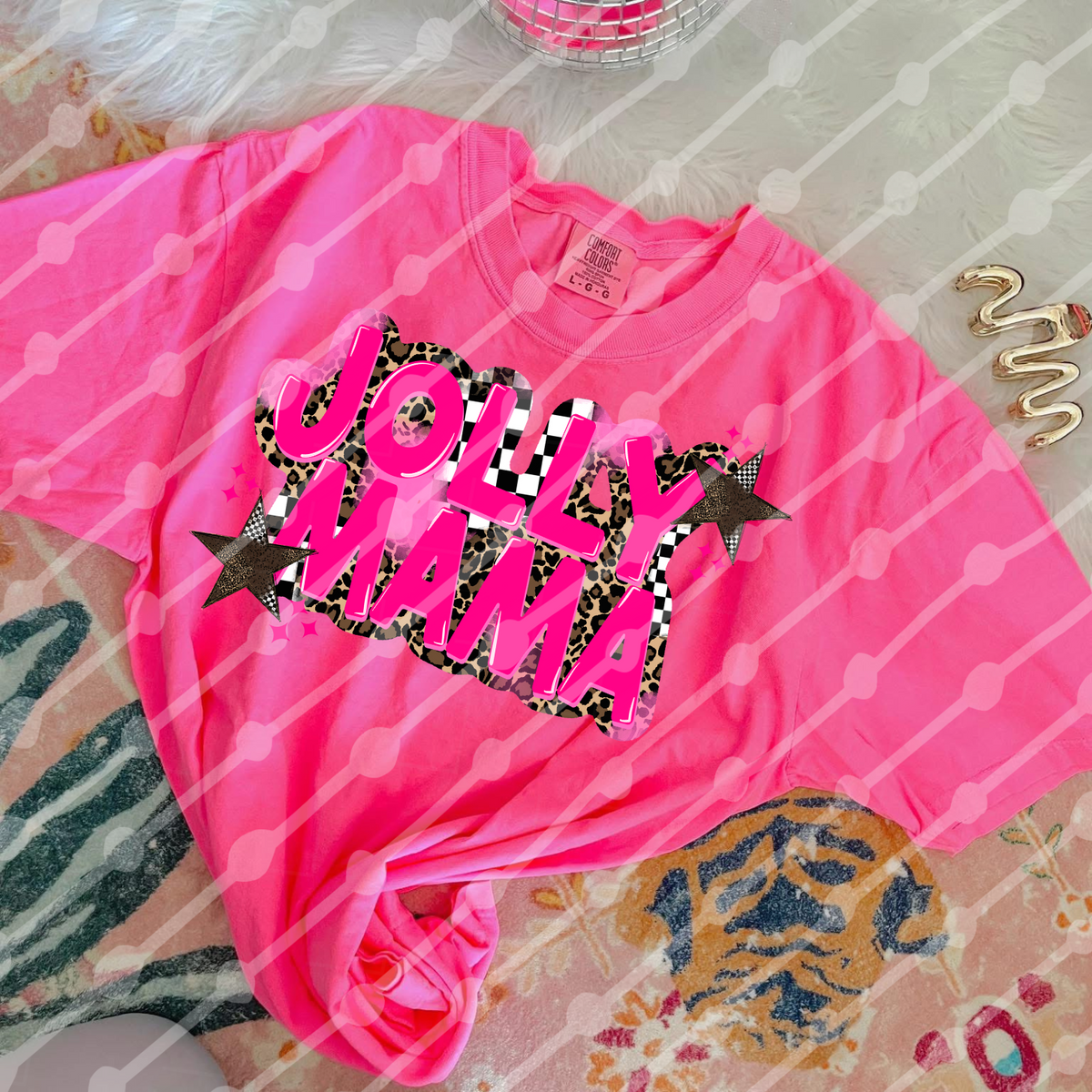 Jolly mama NEON PINK (JBD) DTF Transfer