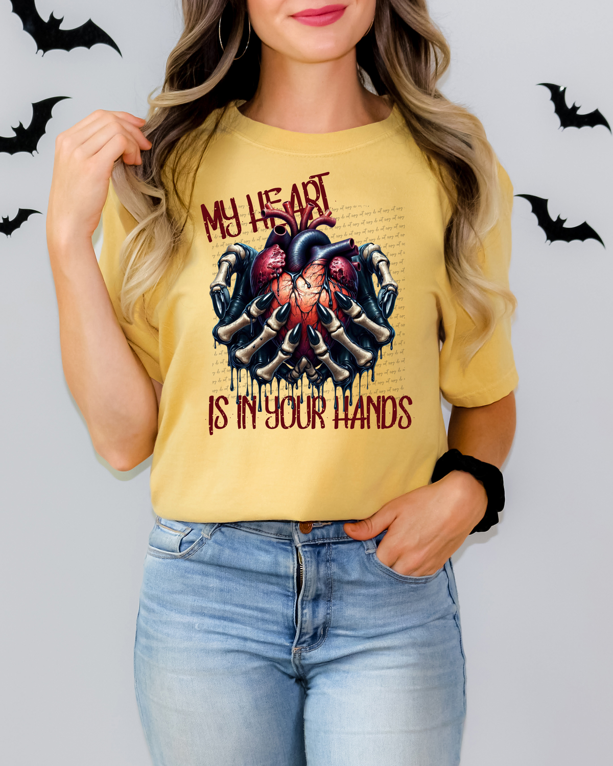 My Heart Is In Your Hands 51940 DTF transfer