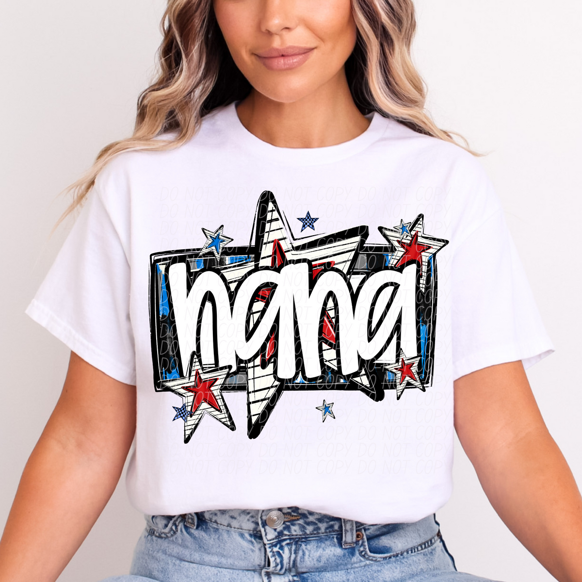 Nana 4th of July (CITY) DTF transfer