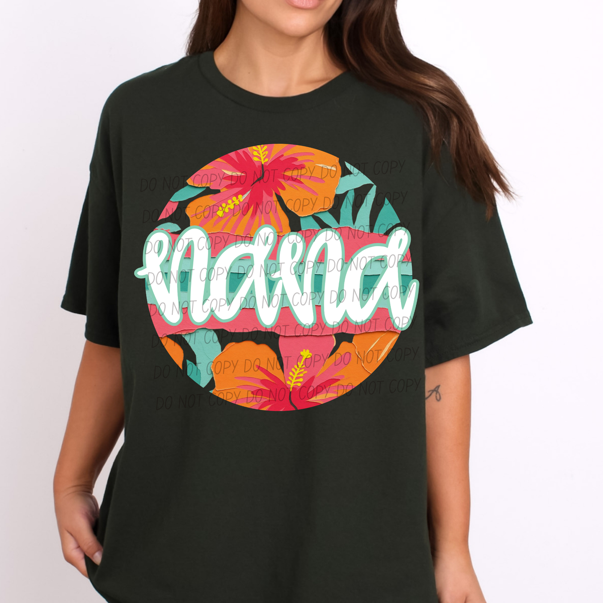 Nana tropical circle (City) DTF Transfer