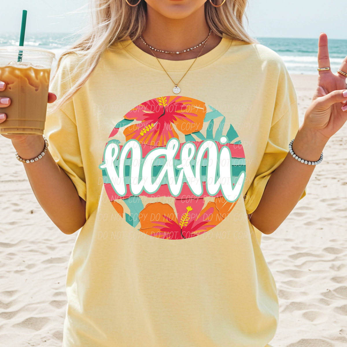 Nani tropical circle (City) DTF Transfer