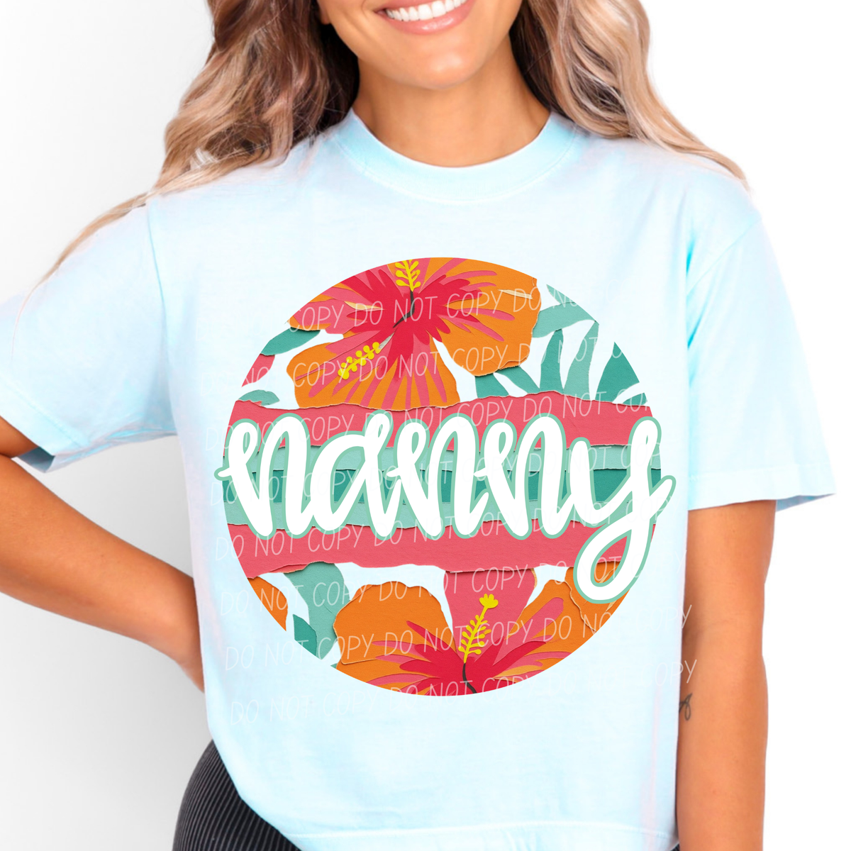 Nanny tropical circle (City) DTF Transfer