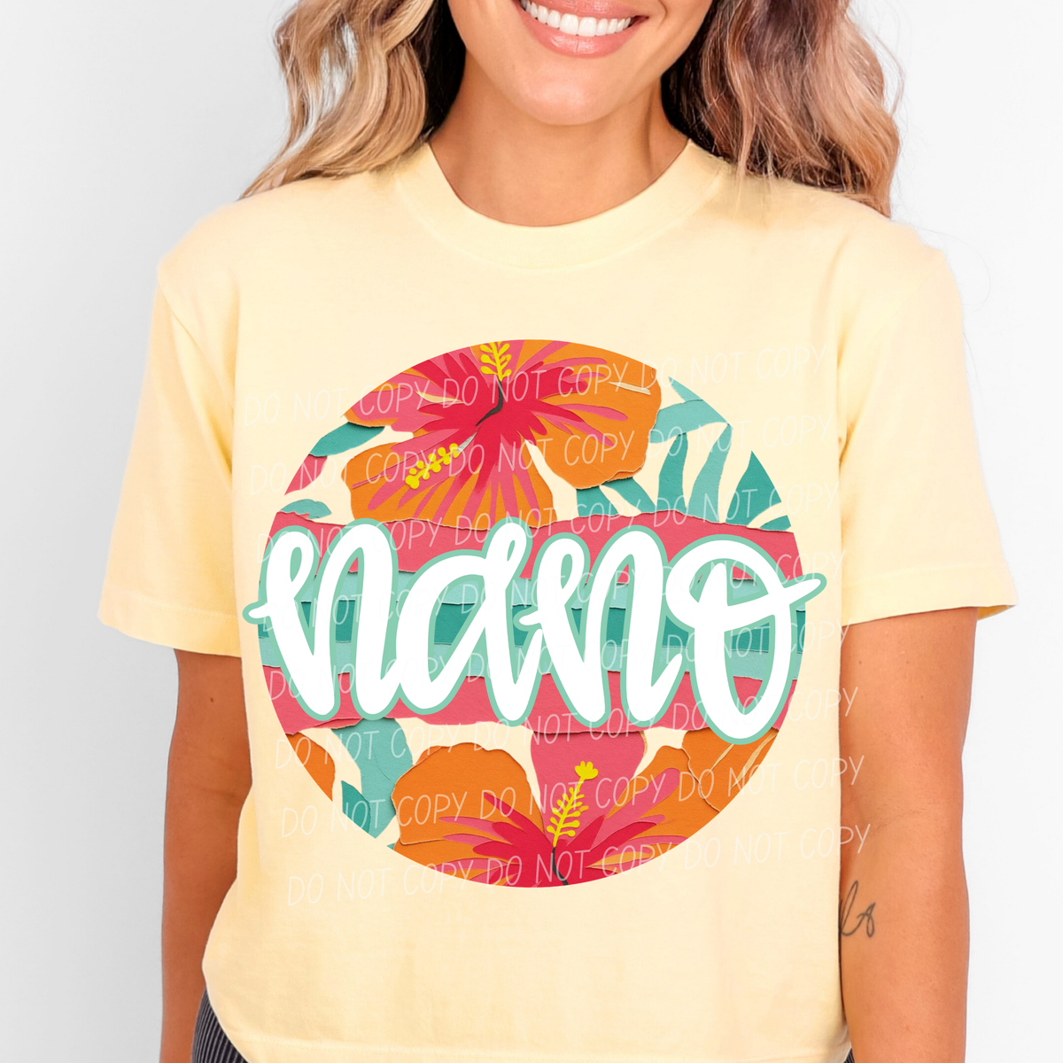 nano tropical circle (city) DTF Transfer