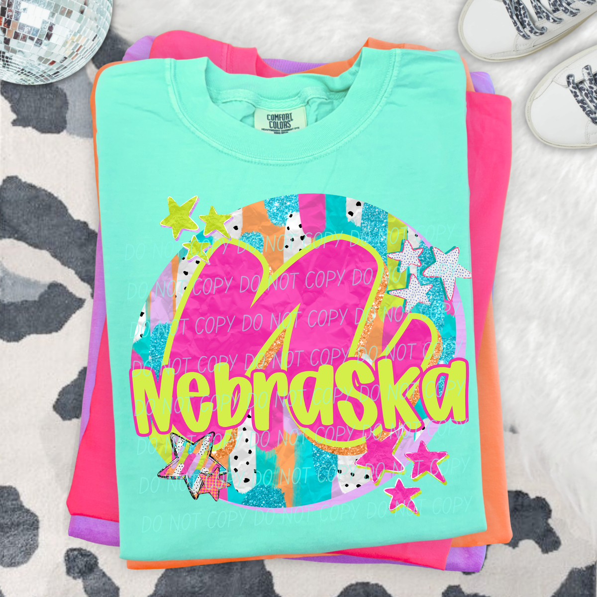 Nebraska Rad State of Mind (City) DTF Transfer