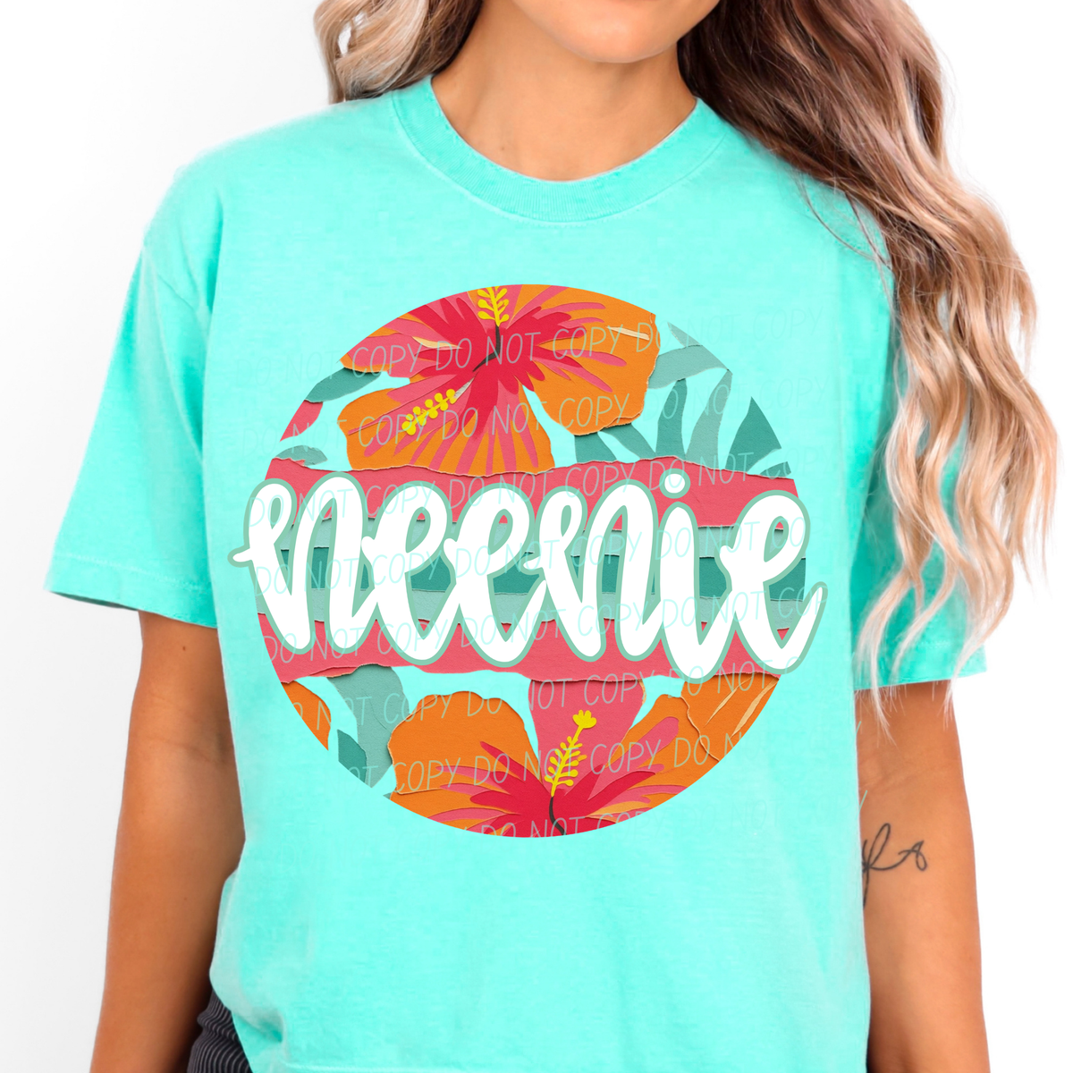 Nennie tropical circle (City) DTF Transfer