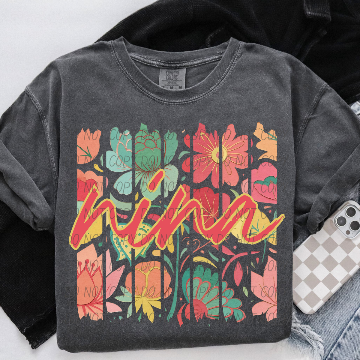 Nina boho stripes (City) DTF Transfer