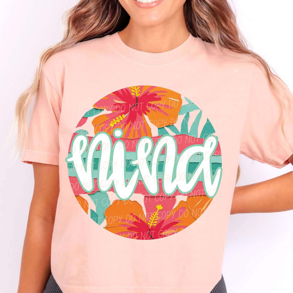 nina tropical circle (city) DTF Transfer