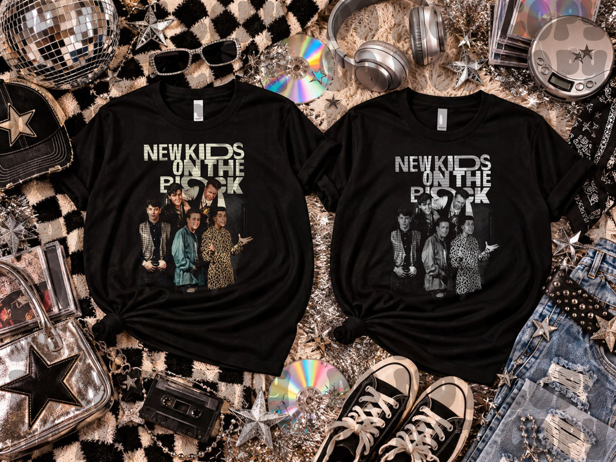 NKOTB-group standing (Starlight) DTF Transfer