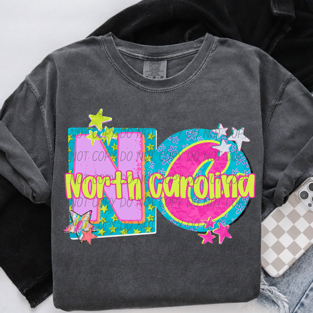North Carolina Rad State of Mind (City) DTF Transfer
