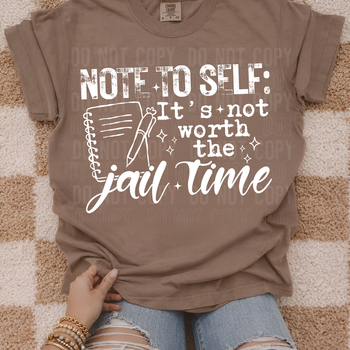 Note to self: it's not worth the jail time (SBB) Sunday Special DTF transfer
