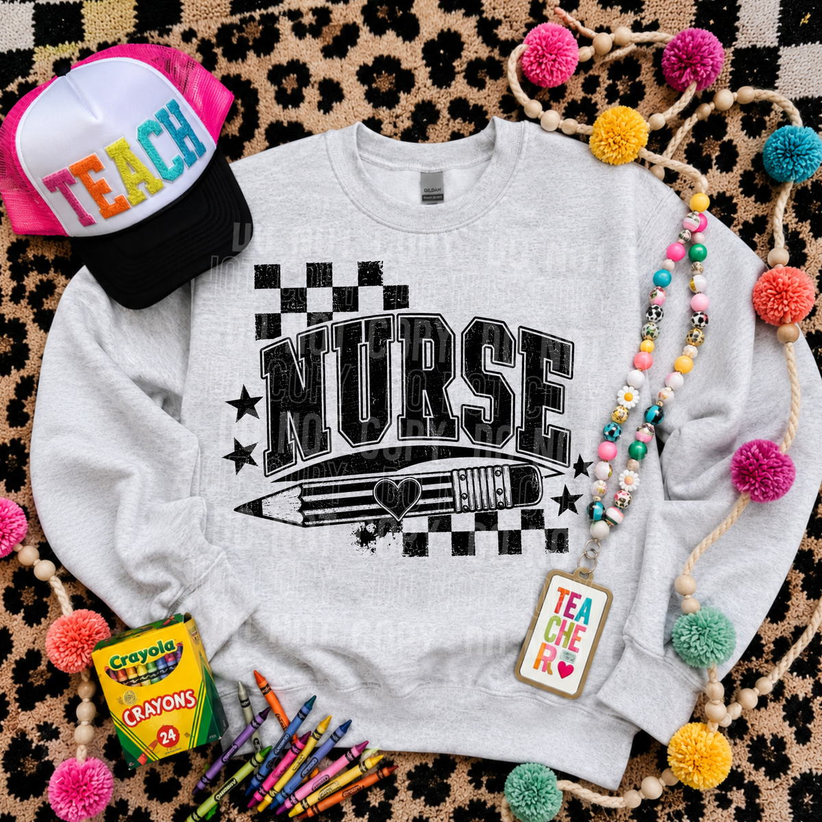 Nurse pencill (SBB) DTF Transfer