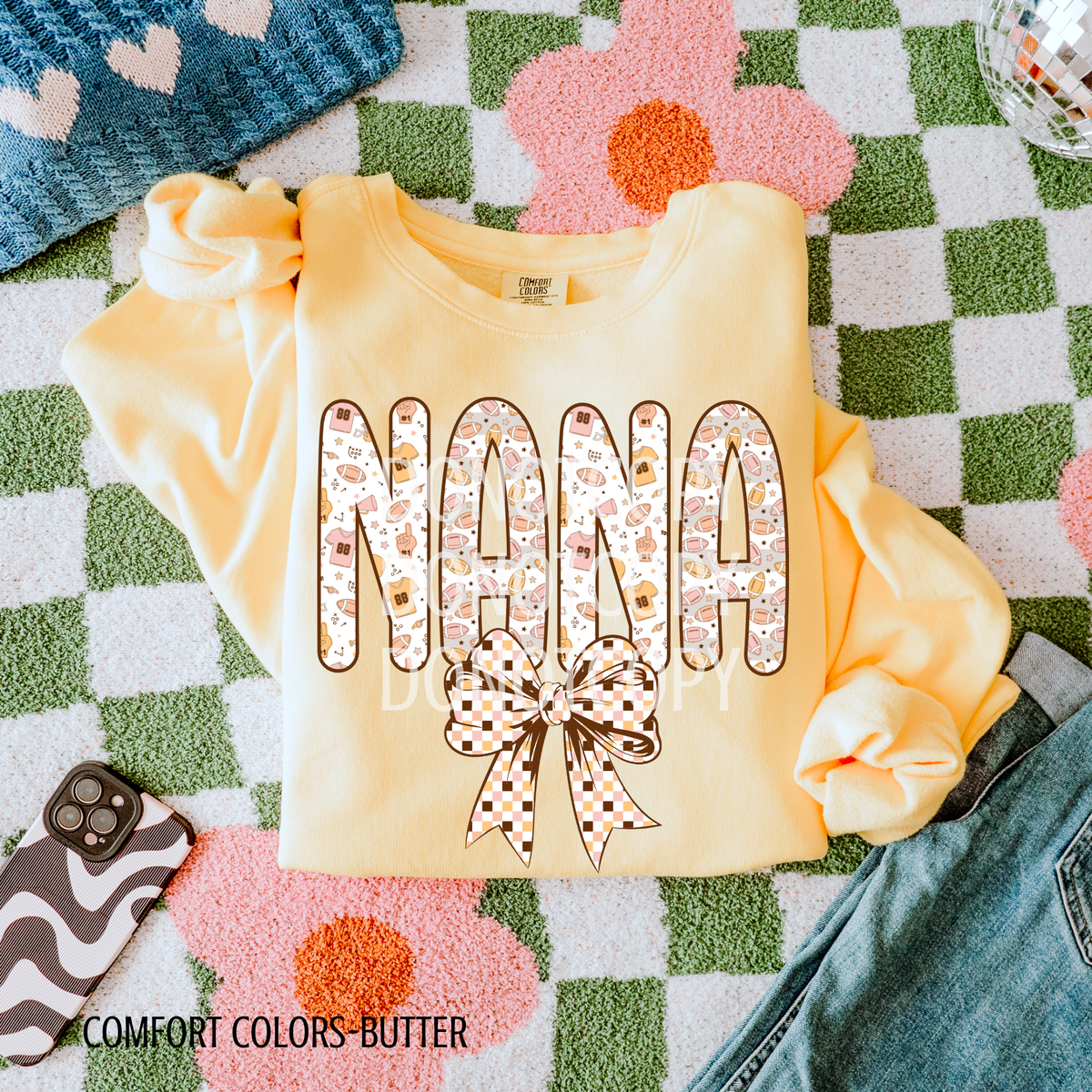 Nana football retro (CSG) 109411 DTF transfer