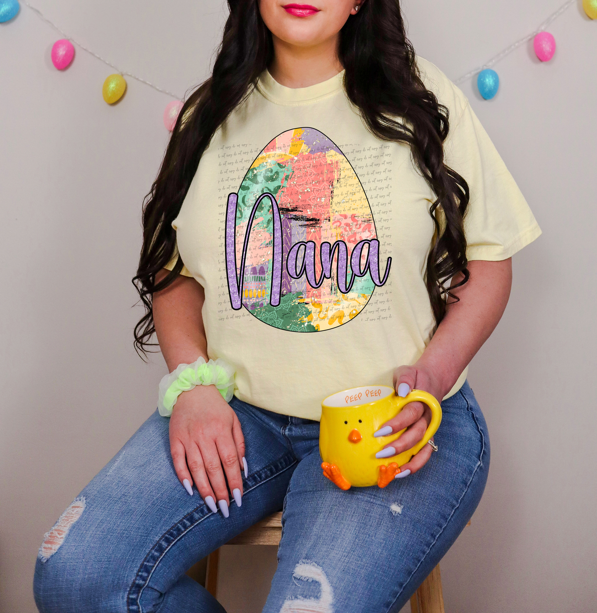 Nana Easter Egg 89294 DTF Transfer