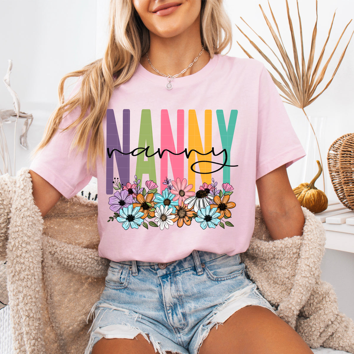 Nanny spring floral (SDD) DTF Transfer