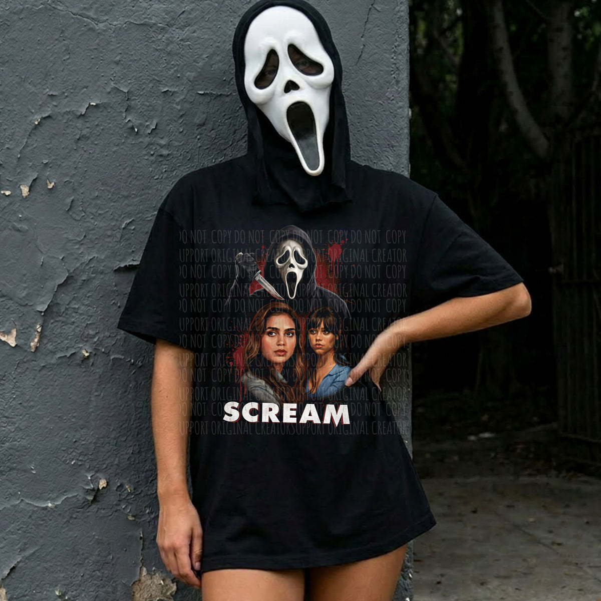 new scream (starlight) DTF Transfer