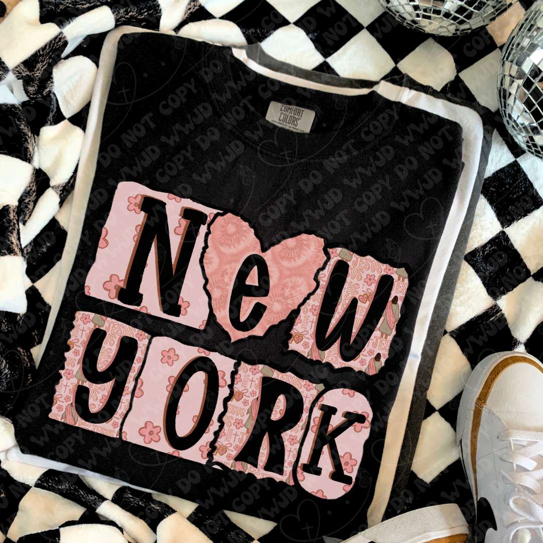 New York Salvation State (Vehement) DTF Transfer