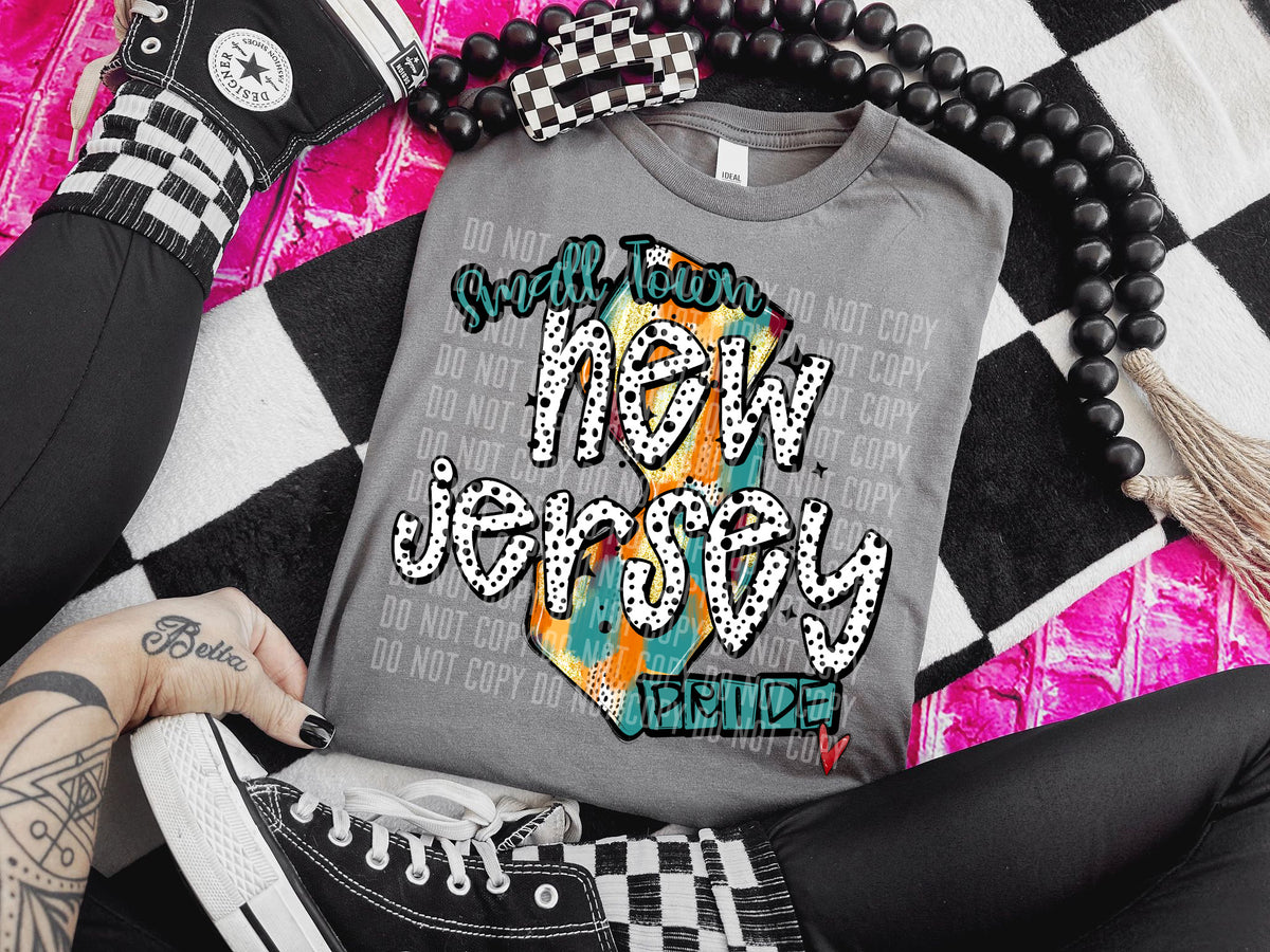 New Jersey Small Town Pride Stone 63239 DTF transfer