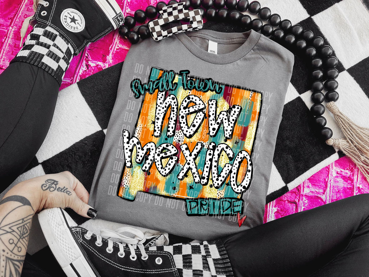 New Mexico Small Town Pride Stone 63240 DTF transfer